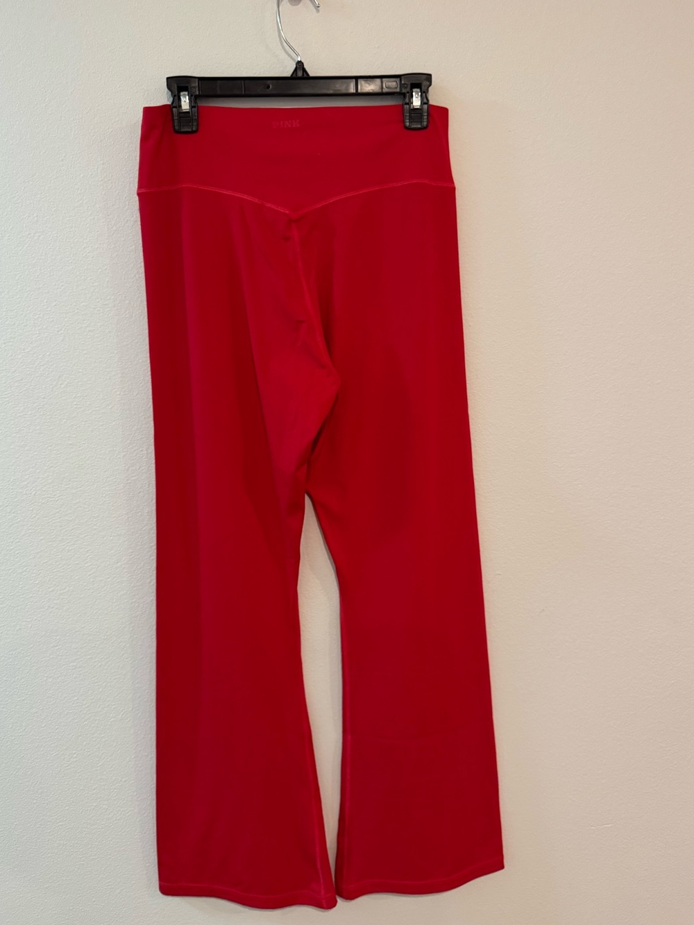 PINK Women’s Red High-Waist Flared Pants - Picture 2 of 5